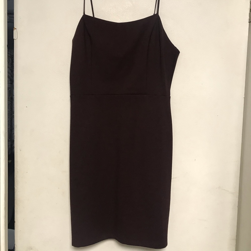 Burgundy mini dress only worn once